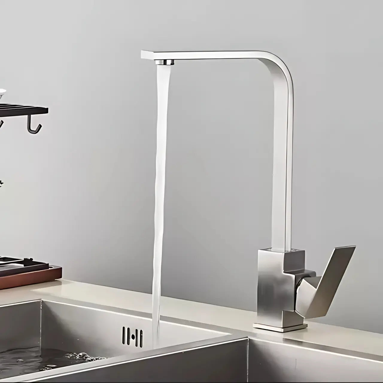 TORNEIRA DE COZINHA ESTILO INDUSTRIAL DE FURO ÚNICO E UMA ALÇA HOMEFY®