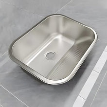 Carregar imagem no visualizador da galeria, Tanque Lavanderia 55x45 Com Válvula Aço Inox 201 HOMEFY®