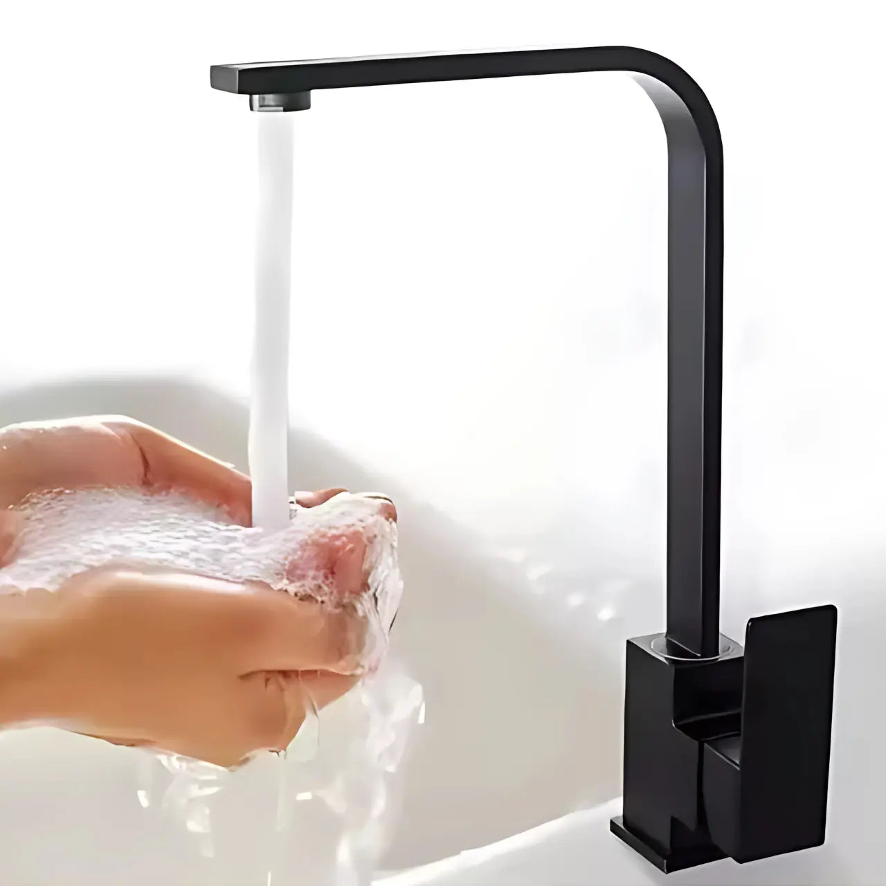 TORNEIRA DE COZINHA ESTILO INDUSTRIAL DE FURO ÚNICO E UMA ALÇA HOMEFY®