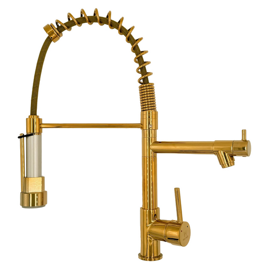 Torneira de Cozinha Pulverizador - Homefy Ouro HOMEFY®