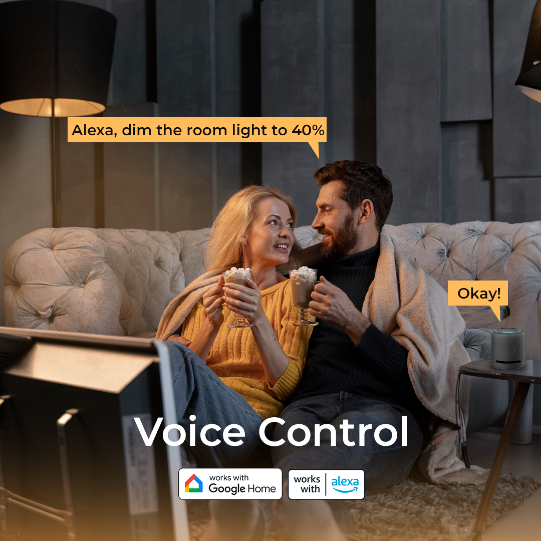 [4x] Lâmpada Led Inteligente RGB WIFI ALEXA HOMEFY®