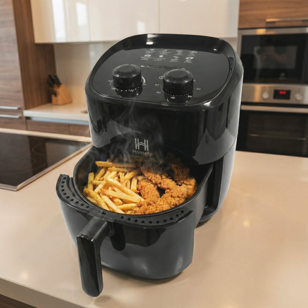 Air Fryer 3,5L 1400W Homefy – Fritadeira Elétrica Sem Óleo 127V HOMEFY®