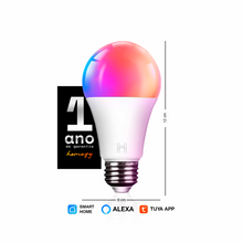 Carregar imagem no visualizador da galeria, [1x] Lâmpada Led Inteligente RGB WIFI ALEXA Homefy
