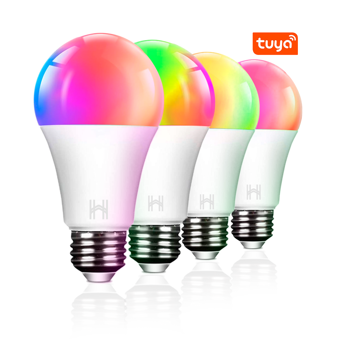 [4x] Lâmpada Inteligente Homefy LED RGB Wi-Fi | Compatível com Alexa HOMEFY®