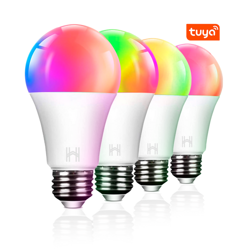 [4x] Lâmpada Inteligente Homefy LED RGB Wi-Fi | Compatível com Alexa HOMEFY®