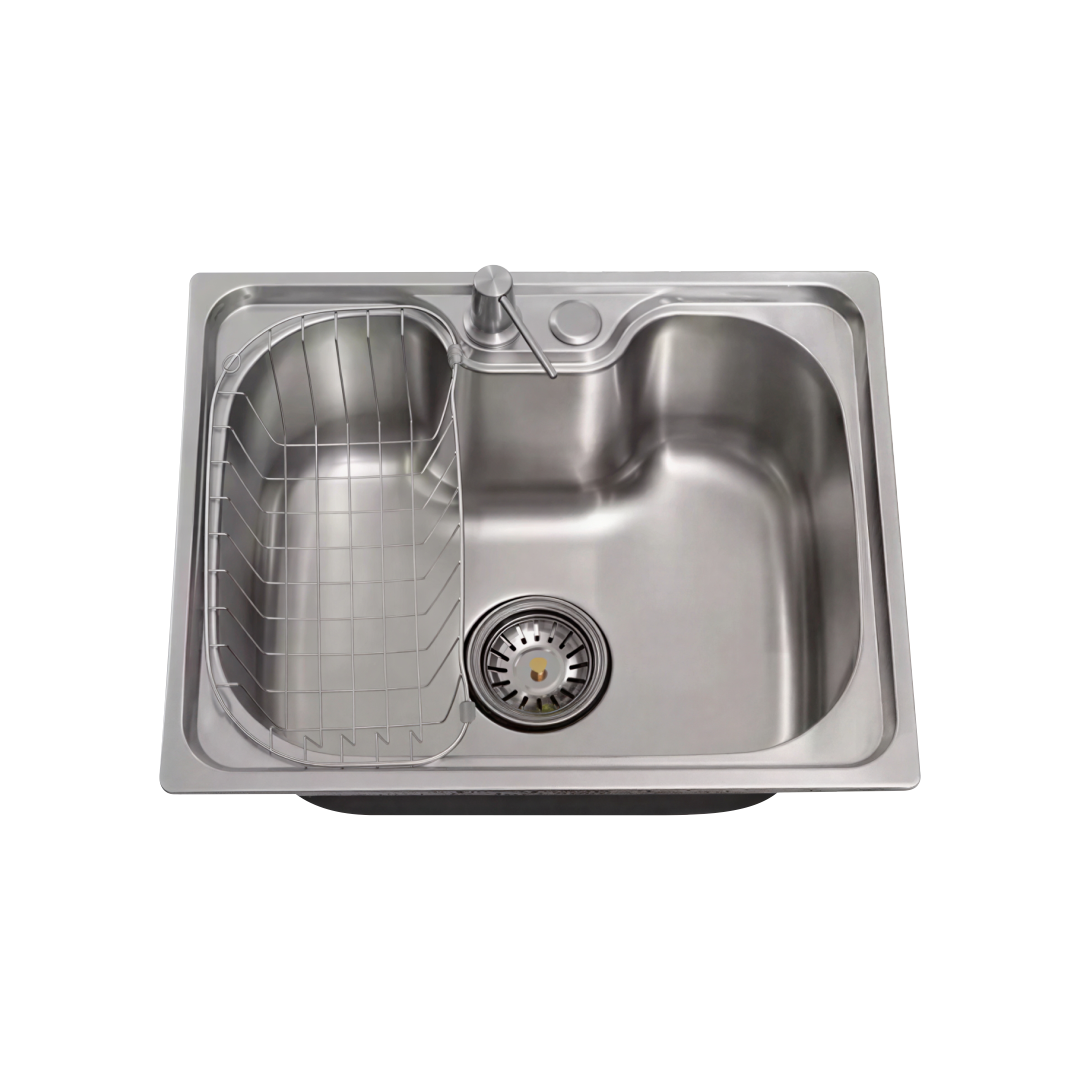 Cuba Pia Cozinha Gourmet Aço Inox 50x40cm Homefy + Acessórios Homefy.casa