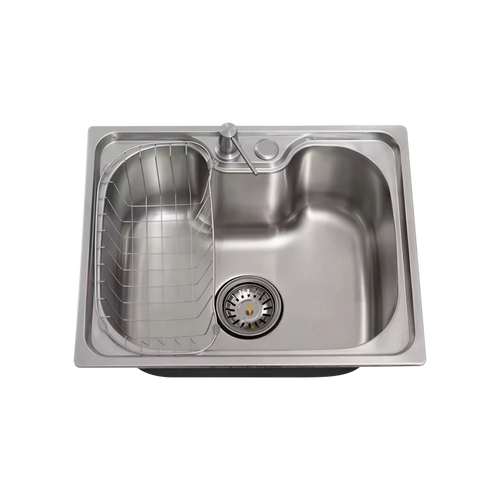 Cuba Pia Cozinha Gourmet Aço Inox 50x40cm Homefy + Acessórios Homefy.casa
