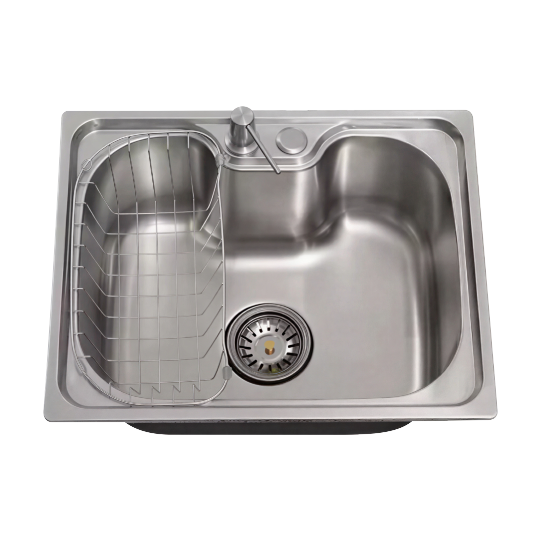 Cuba Pia Cozinha Gourmet Aço Inox 60x42cm Homefy + Acessórios Homefy.casa