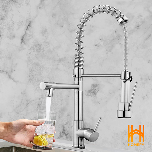 Torneira de Cozinha com Pulverizador HOMEFY®