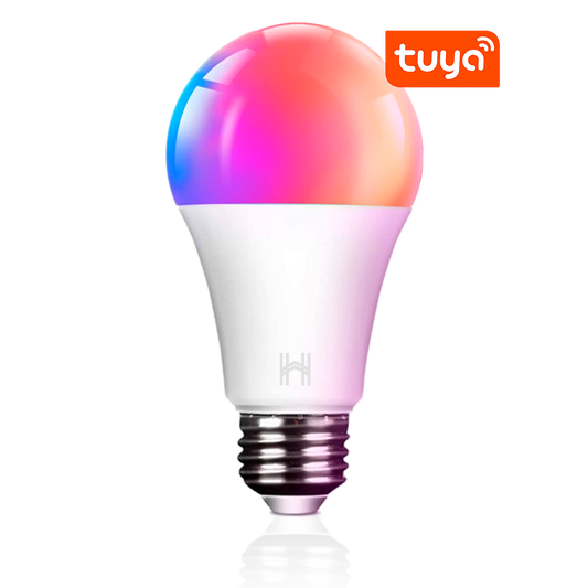 [1x] Lâmpada Inteligente 10W Homefy LED RGB Wi-Fi | Compatível com Alexa e TUYA Homefy