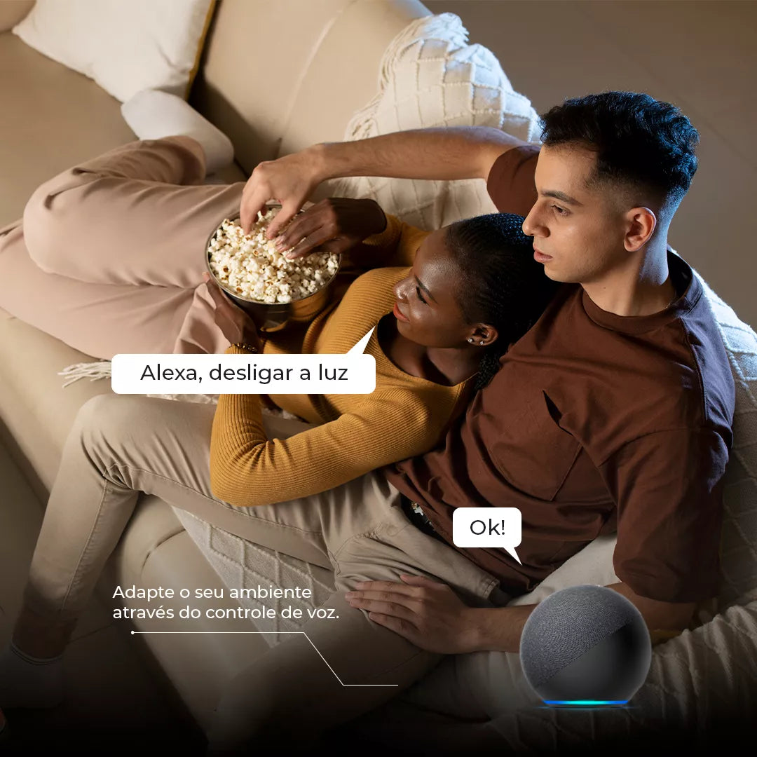 [1x] Lâmpada Led Inteligente RGB WIFI ALEXA Homefy