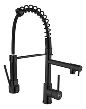 Carregar imagem no visualizador da galeria, Torneira Cozinha Gourmet Monocomando Black Preto Fosco 50 Cm HOMEFY®
