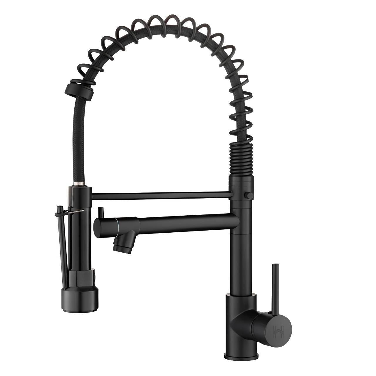 Torneira Cozinha Gourmet Monocomando Black Preto Fosco 50 Cm HOMEFY®