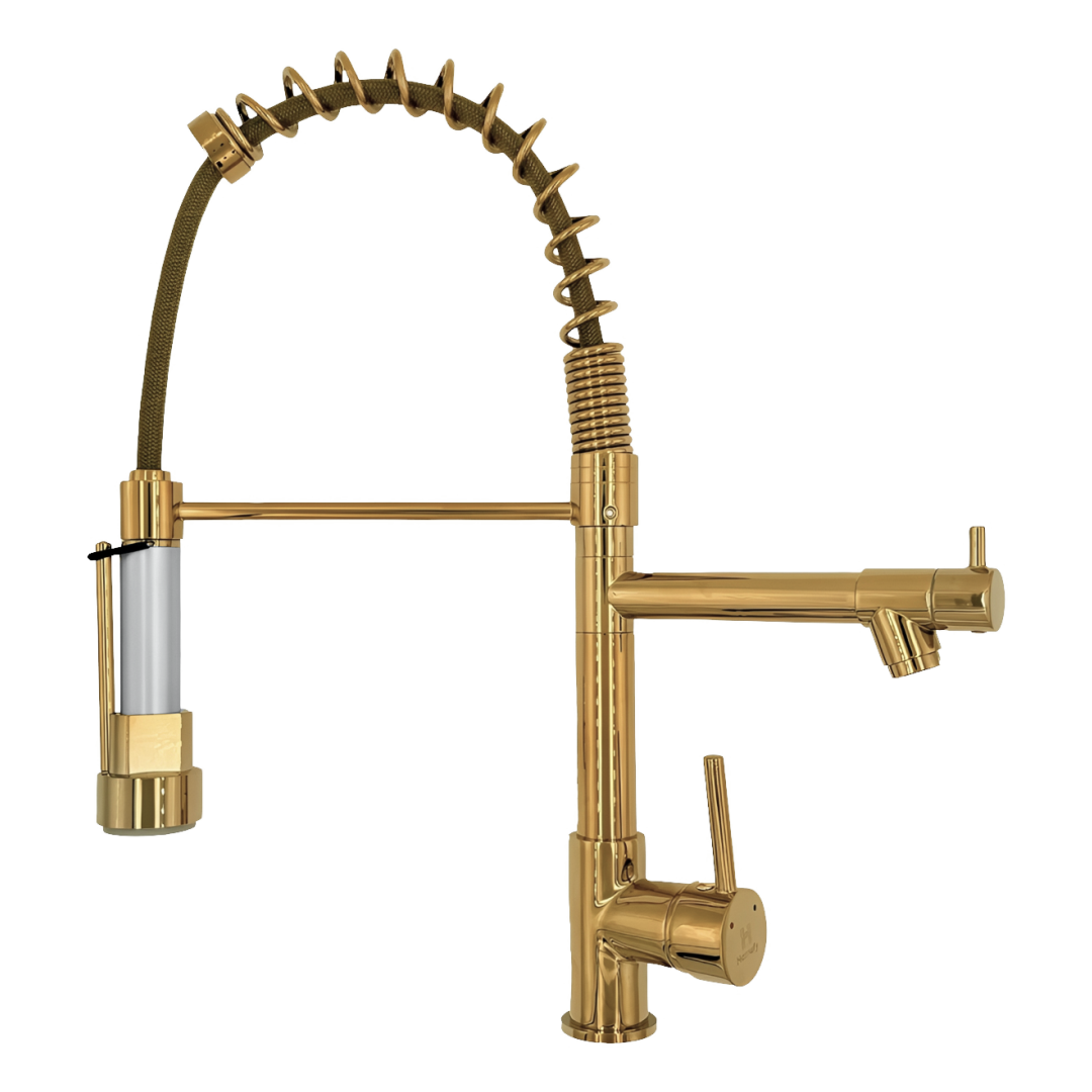 Torneira de Cozinha Pulverizador - Homefy Ouro HOMEFY®