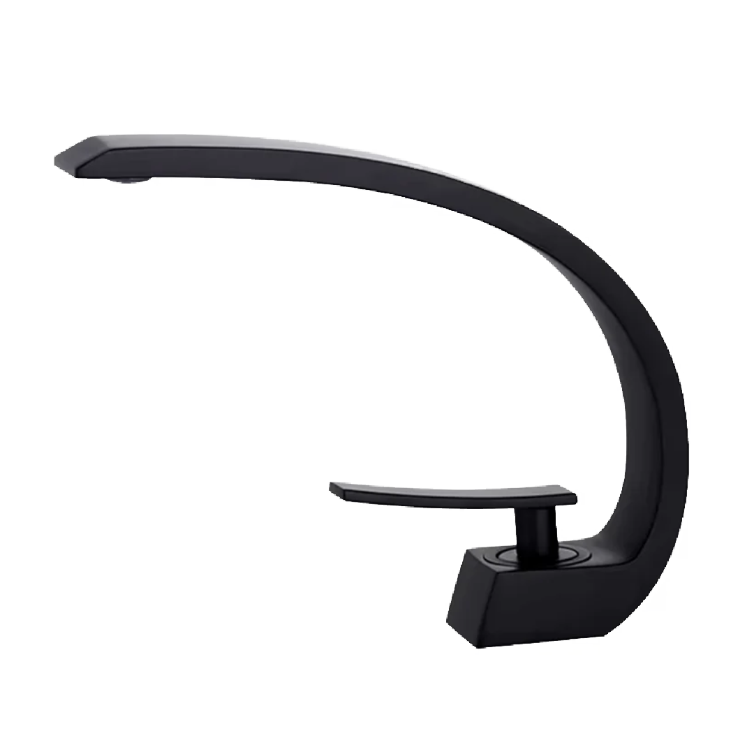 Torneira misturadora moderna cascata para banheiro com alça única HOMEFY®