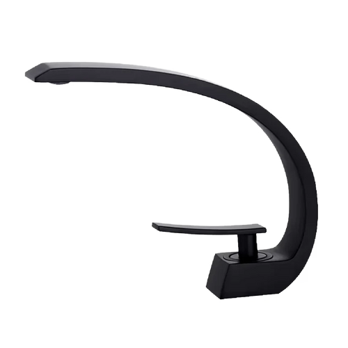 Torneira misturadora moderna cascata para banheiro com alça única HOMEFY®