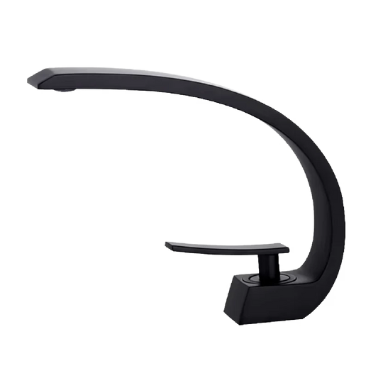 Torneira misturadora moderna cascata para banheiro com alça única HOMEFY®